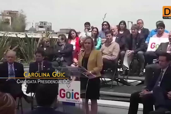 <p>Carolina Goic presenta programa de gobierno con críticas a Piñera y Guillier</p>