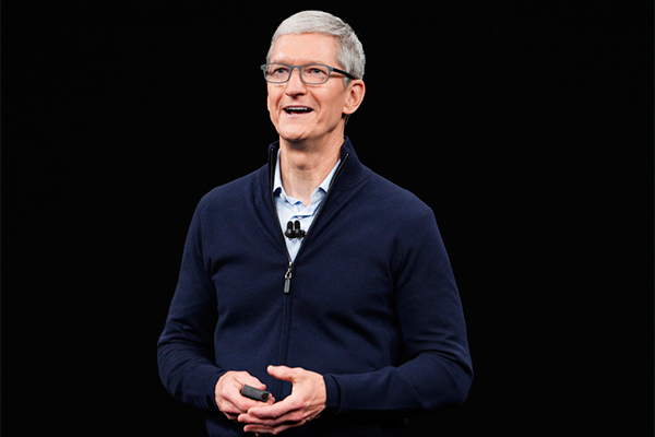 Apple llega a US$ 900 mil millones de capitalización bursátil