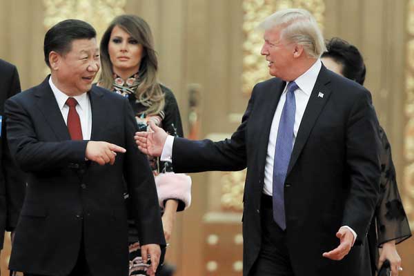 Trump suaviza su discurso sobre el déficit comercial con China y culpa a predecesores