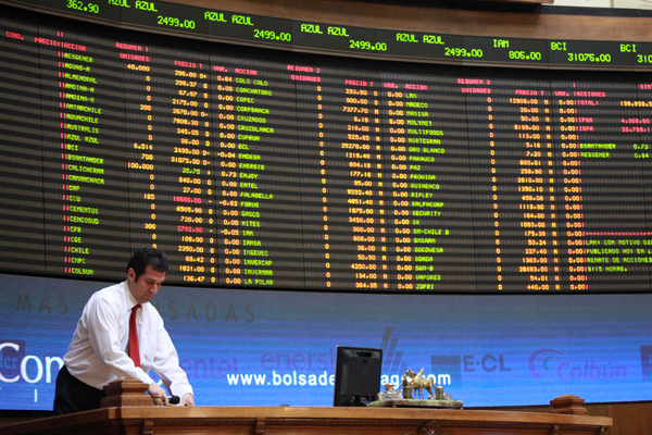 El IPSA retrocede por sexta jornada consecutiva y sufre su peor racha en casi cinco meses