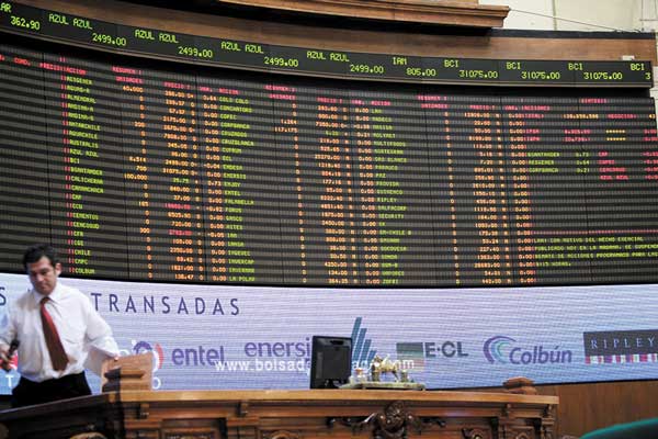 El IPSA retrocede por sexta jornada consecutiva