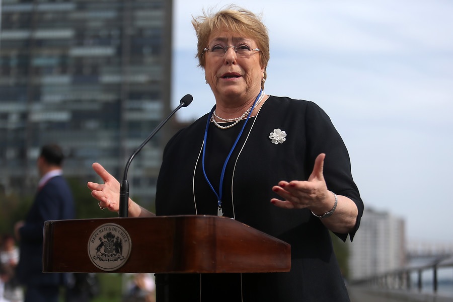 <p>Bachelet: la mayoría de los chilenos dijeron ayer que quieren consolidar el camino de transformaciones</p>