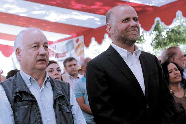 La maquinaria de la Concertación se toma la campaña de Guillier con el PS como eje del proceso