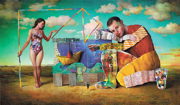 Obras de Mario Gómez en Galería de Arte UC