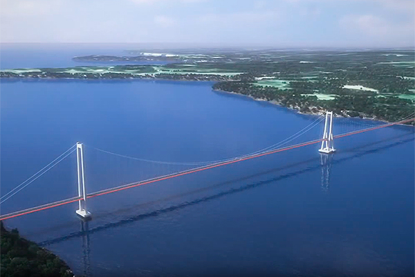 <p>MOP anuncia que construcción del Puente Chacao se iniciará "en las próximas semanas"</p>