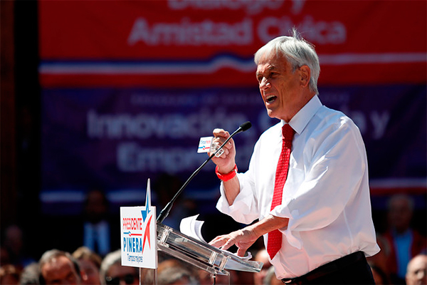 Piñera confirma que mantendrá el equipo de agentes chilenos frente a la demanda marítima boliviana