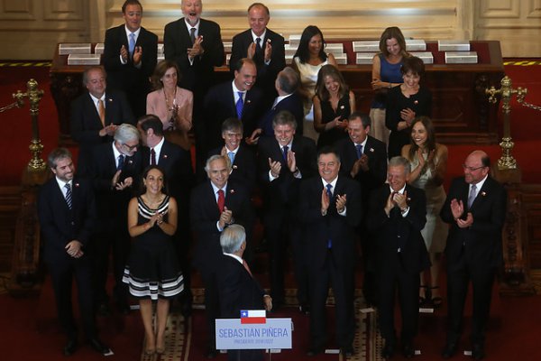 Grandes empresarios aprueban al gabinete de Sebastián Piñera
