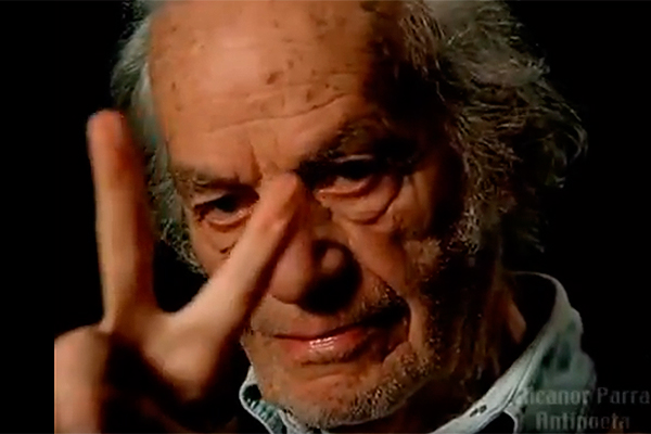 Nicanor Parra será publicado por primera vez en Brasil, justo en el año de su muerte