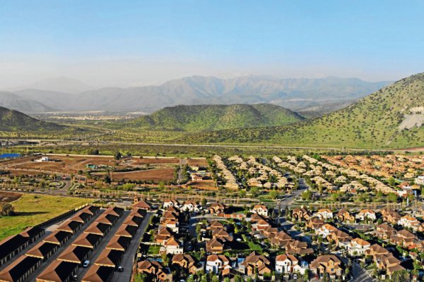 El precio de las parcelas en Colina se ha disparado 225% en cinco años