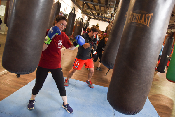 Atrás sin golpes: el boxeo más amigable