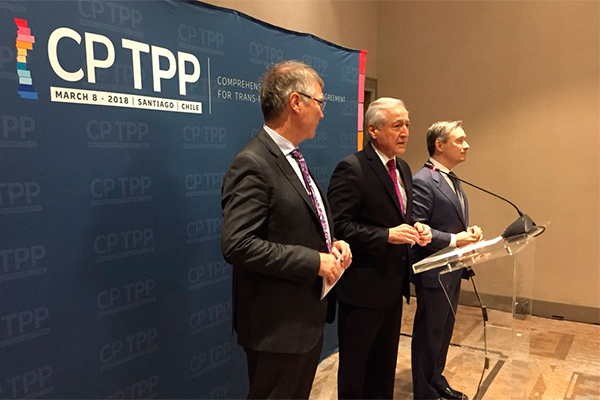 Chile firma declaraciones con Nueva Zelanda y Canadá para impulsar comercio e inversiones