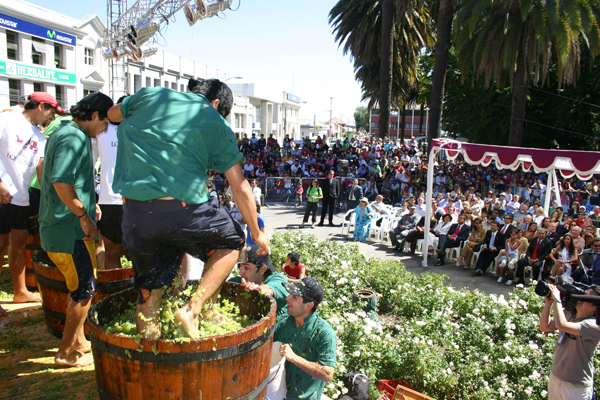Las fiestas de la vendimia se ponen con el vino