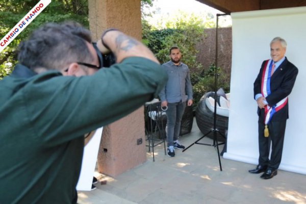 <p>Especial DF: Making of foto oficial del presidente Sebastián Piñera</p>