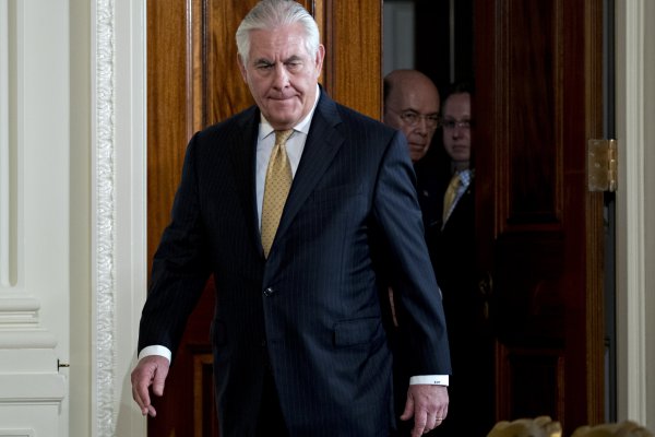 Trump removió a Tillerson como Secretario de Estado de EEUU