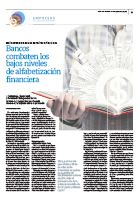 <p>Bancos combaten los bajos niveles de alfabetización financiera</p>