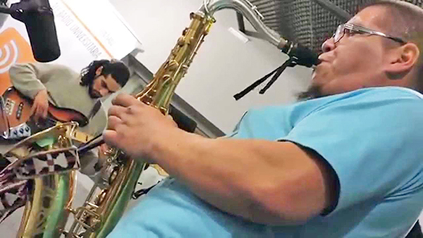 Espacio de encuentro en Festival Matucana Jazz