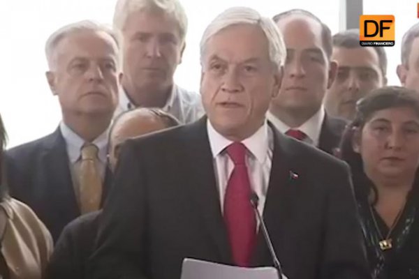 <p>Ahora en DF: Presidente Piñera modifica la Ley Antiterrorismo</p>