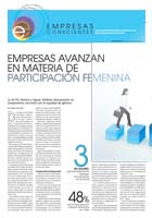 <p>Empresas avanzan en materia de participación femenina</p>