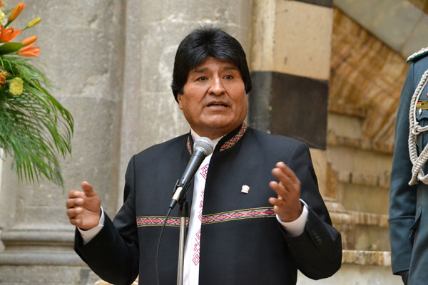 Evo Morales anuncia una investigación parlamentaria sobre Odebrecht en Bolivia