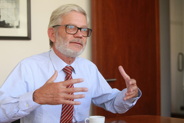 <p>Fontaine insiste: "El sistema de flujo libre es una solución que ayuda, pero no es la solución definitiva"</p>