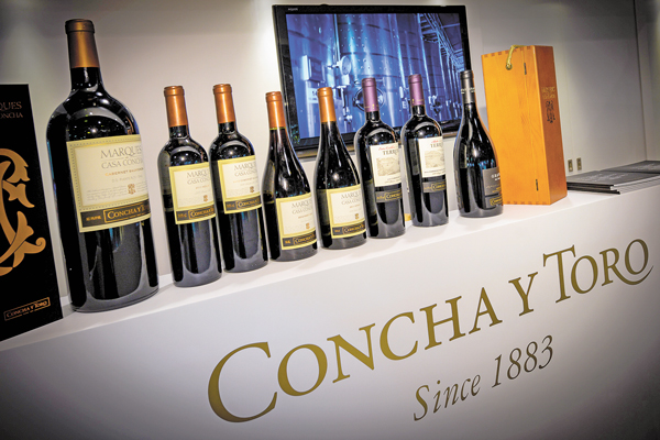 Concha y Toro ajusta portafolio de marcas y sucursales en países de bajo potencial