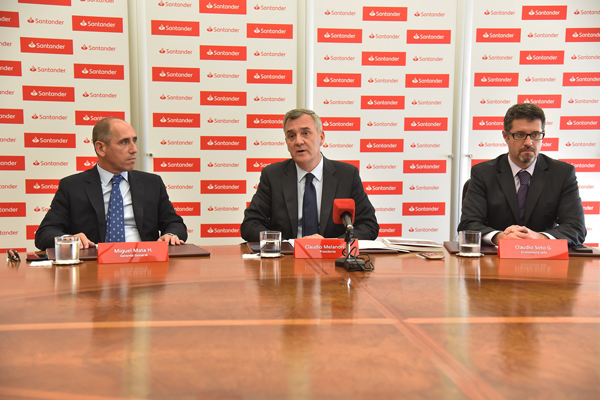 Santander no descarta abrir cuentas a operadores de criptomonedas en el futuro