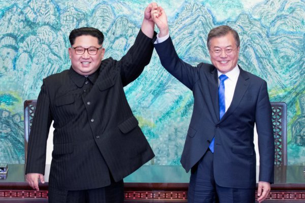Histórico encuentro de las dos Coreas