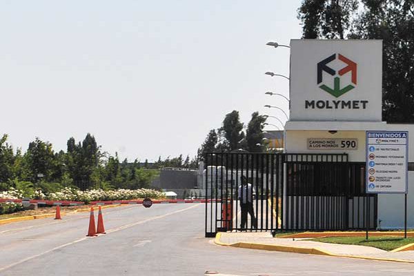 Mejores precios y ventas impulsaron ingresos de Molymet hacia los US$ 278 millones