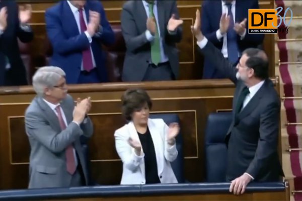 <p>La despedida de Mariano Rajoy: "Ha sido un honor"</p>