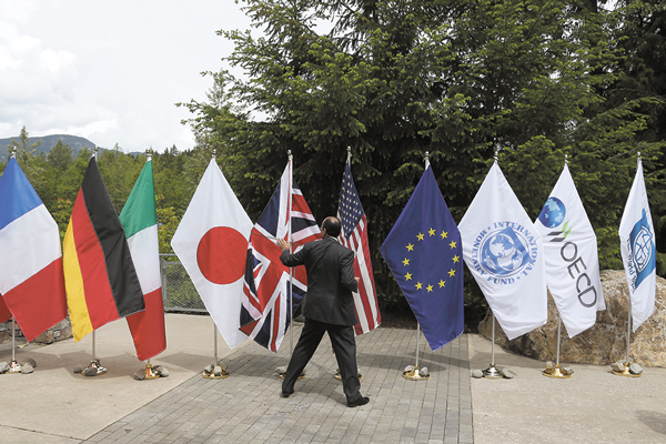 La 44 Cumbre del G7 se inicia marcada por los enfrentamientos entre aliados