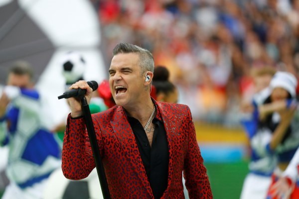 Robbie Williams, la soprano rusa Garifullina y el brasileño Ronaldo, los protagonistas de la inauguración de Rusia 2018