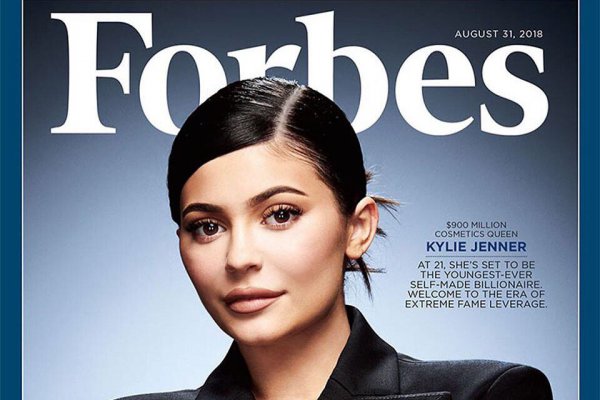 Kylie Jenner se toma la portada de Forbes
