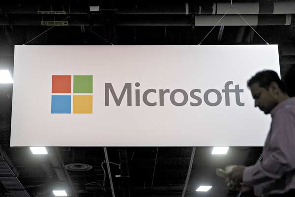 Las utilidades de Microsoft cayeron un 35% al cierre del ejercicio fiscal 2018