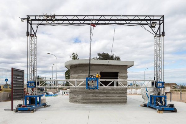 La construcción se imprime en tres dimensiones
