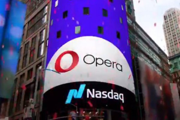 Opera, antiguo rival de Internet Explorer, vuelve a cotizar