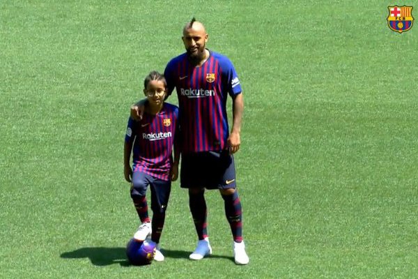 <p>Ahora en DF: Arturo Vidal es presentado por el FC Barcelona</p>