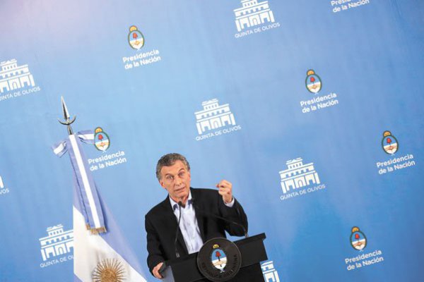 Macri anuncia acuerdo para adelantar fondos del FMI: "Estamos haciendo todo lo que está a nuestro alcance"