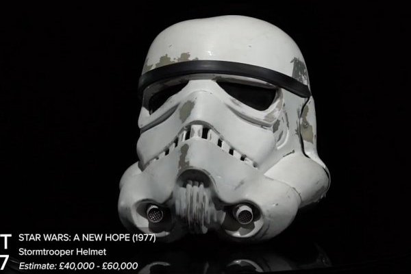 <p>Ahora en DF: Se subastará un casco usado en “La Guerra de las Galaxias” y se espera alcance los US$ 77.000</p>
