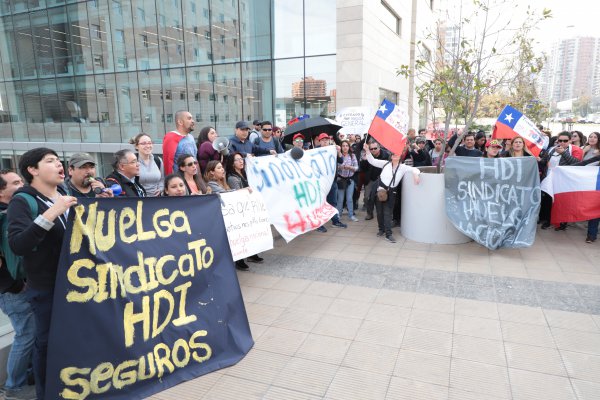 <p>HDI Seguros no logra llegar a acuerdo con trabajadores y sindicato mantiene huelga</p>