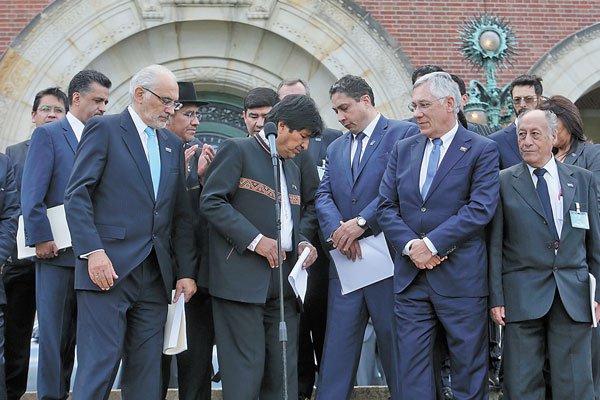 Morales: “No hay obligación de negociar pero sí necesidad”