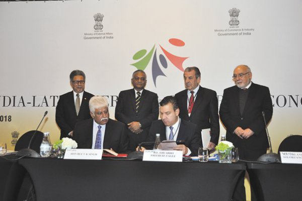 India busca aumentar exportaciones a Chile y Frei propone TLC intregral