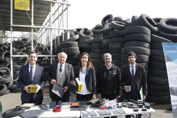Primera meta de la Ley REP: 90% de los neumáticos se deben reciclar a 2028