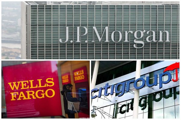 JPMorgan, Citi y Wells Fargo reportan ganancias mayores a las esperadas