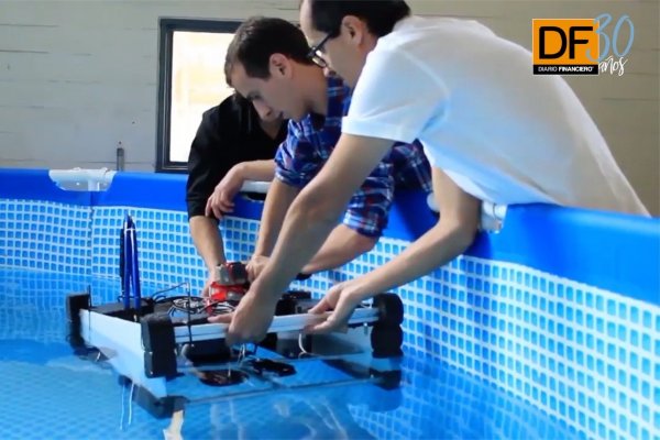 <p>Ahora en DF: Mira el robot submarino creado por chilenos que explorará el océano</p>