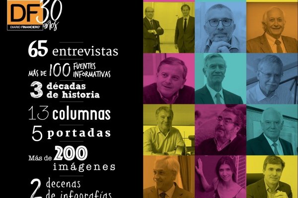 Este lunes edición especial 30 años de Diario Financiero