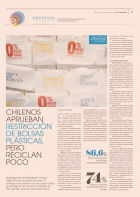 <p>Chilenos aprueban restricción de bolsas plásticas, pero reciclan poco</p>
