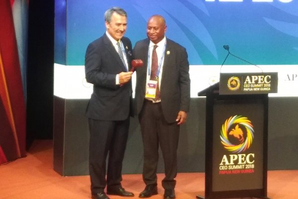 Jean Paul Luksic asume la presidencia de Apec CEO Summit Chile 2019