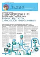 <p>Chilenos esperan que las empresas contribuyan en salud, educación, capacitación y medio ambiente</p>
