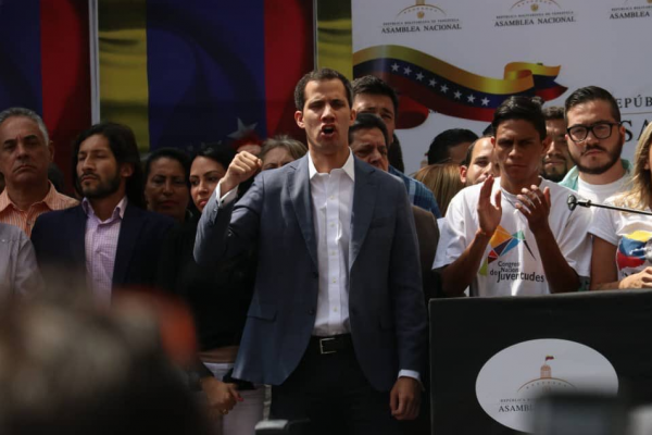 Presidente del Parlamento pide ayuda militar, civil y extranjera para tomar mando en Venezuela