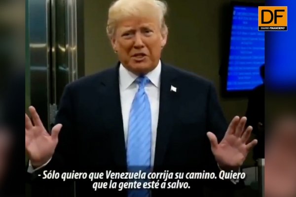 <p>Ahora en DF: Trump sobre situación en Venezuela "todas las opciones están sobre la mesa"</p>